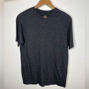 Point X Charcoal Grey V-Neck Shirt